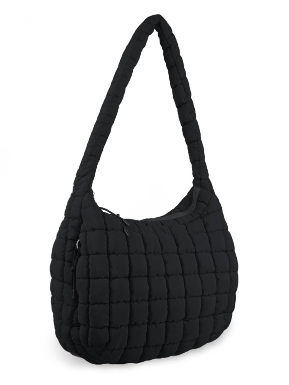Quilted Puffer Tote Bag Purse Puffy Crossbody Shoulder Bag,Lightweight Nylon